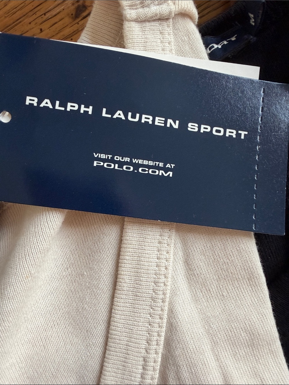3RalphLaurenSportCreamNWTBlack&BrownEUC💯SoftCottonEmbroideredPony3/4 Sleeves M - Picture 2 of 10